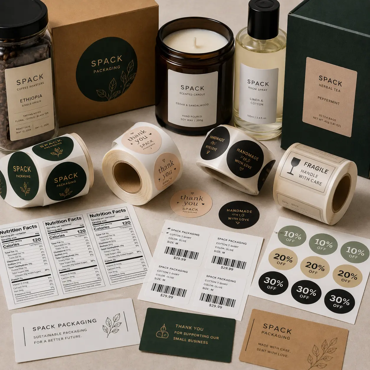 Custom Labels and Stickers