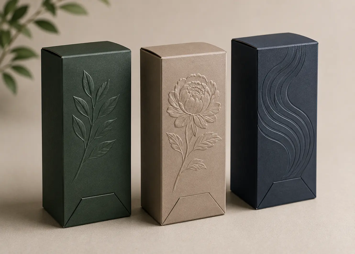 Embossed Snap-Lock Bottom Carton