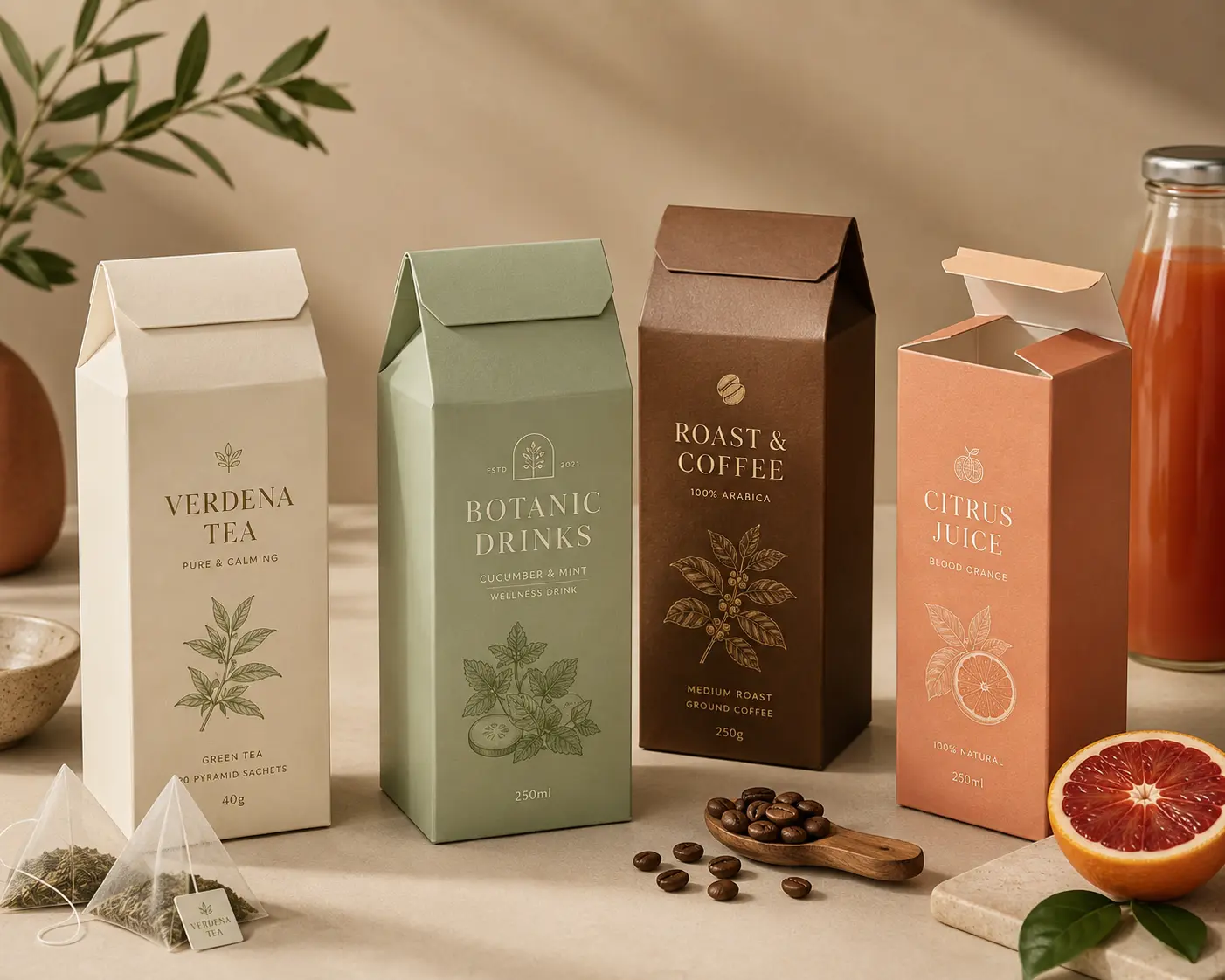 Snap-Lock Bottom Carton for food and beverage packaging